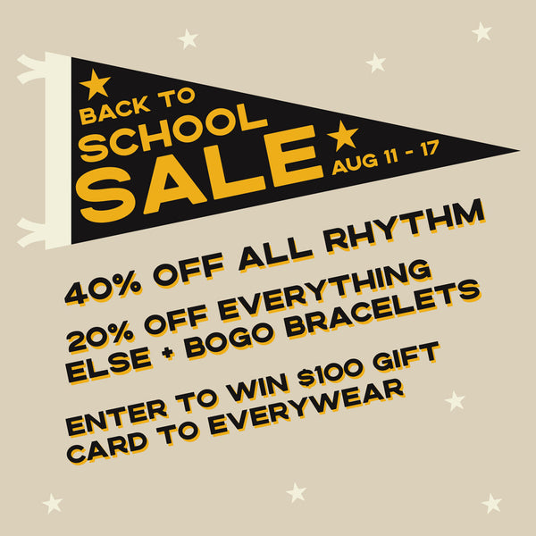 Save a Bunch for Back to School Sale at Everywear