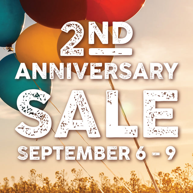 2nd Anniversary Sale