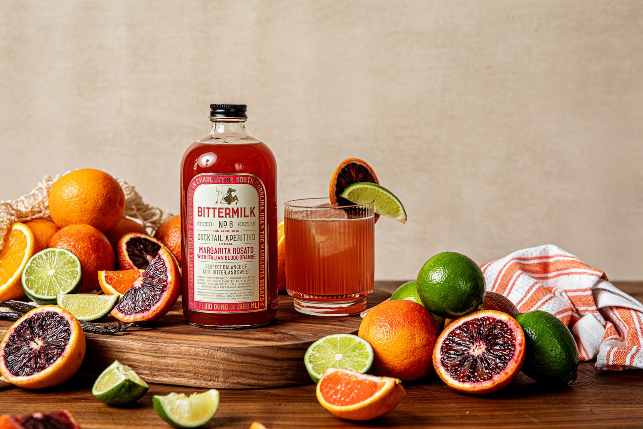 Bittermilk No.8 - Margarita Rosato with Italian Blood Orange