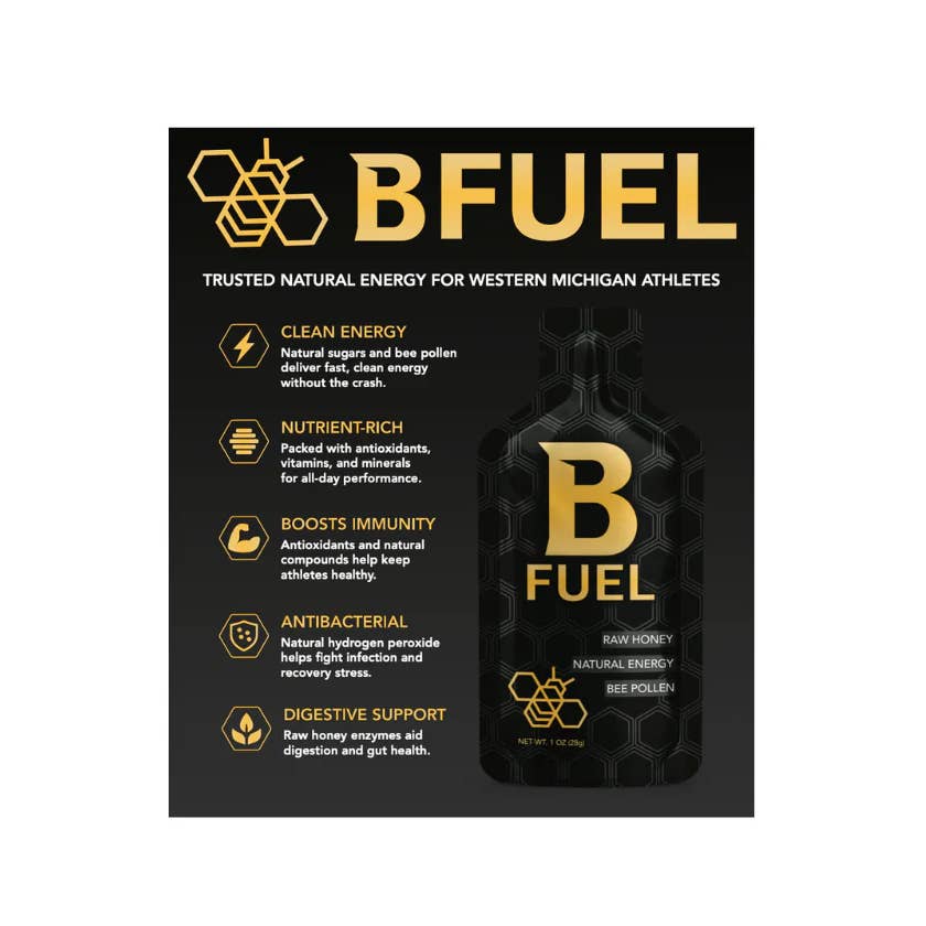 B Fuel 10oz - Honey + Bee Pollen