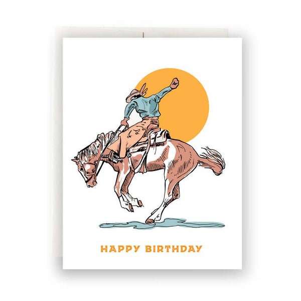 Antiquaria Cowboy Birthday Greeting Card From Everywearonline.com