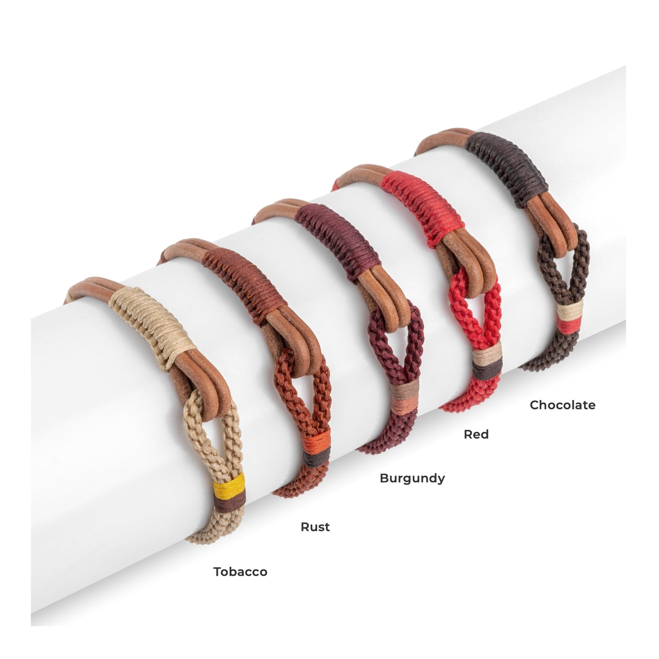 Nautical Rope Leather Bracelet
