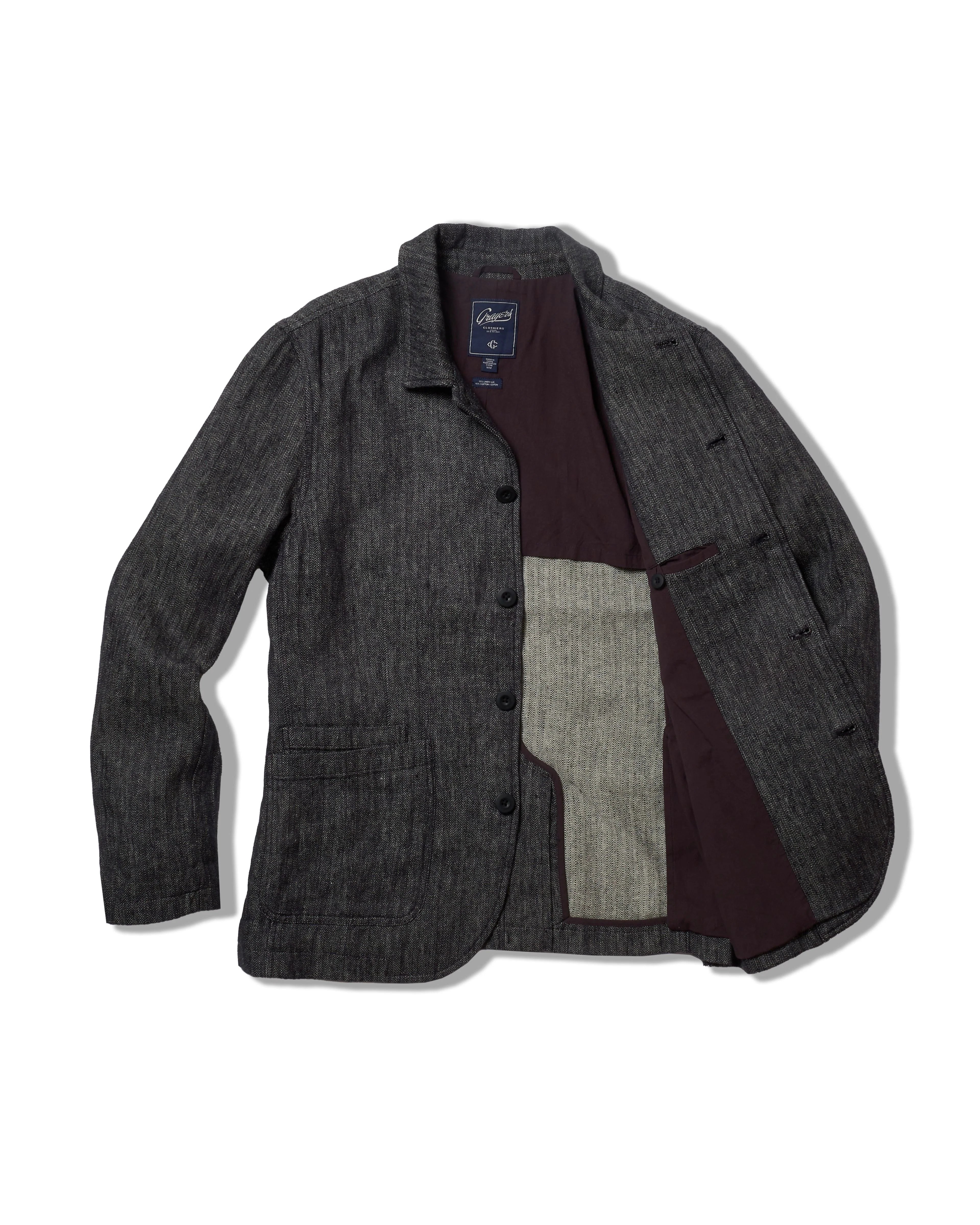 Gaudet Linen French Chore Jacket