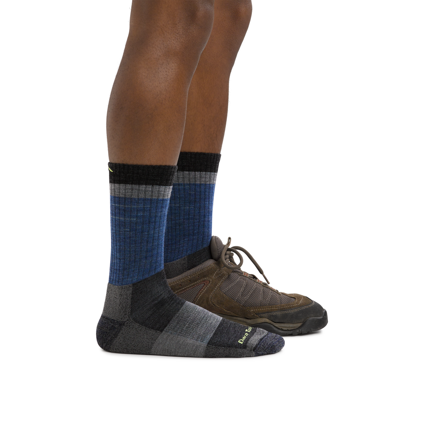 Heady Stripe Micro Crew Lightweight Hiking Socks