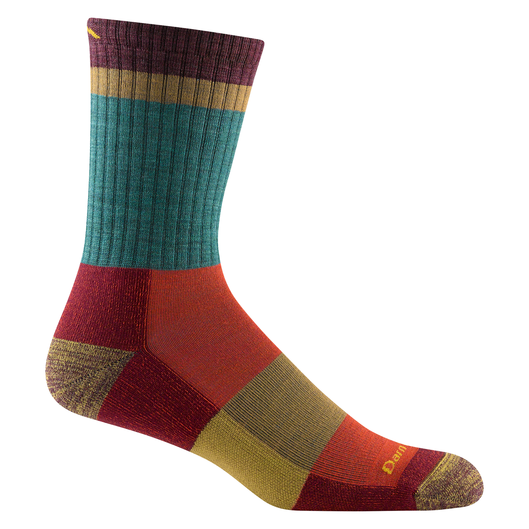 Heady Stripe Micro Crew Lightweight Hiking Socks