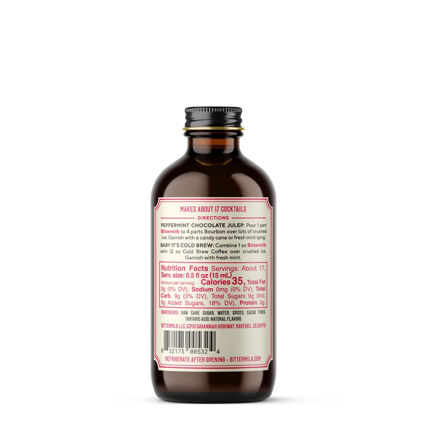 Bittermilk Seasonal Release - Peppermint Chocolate Julep