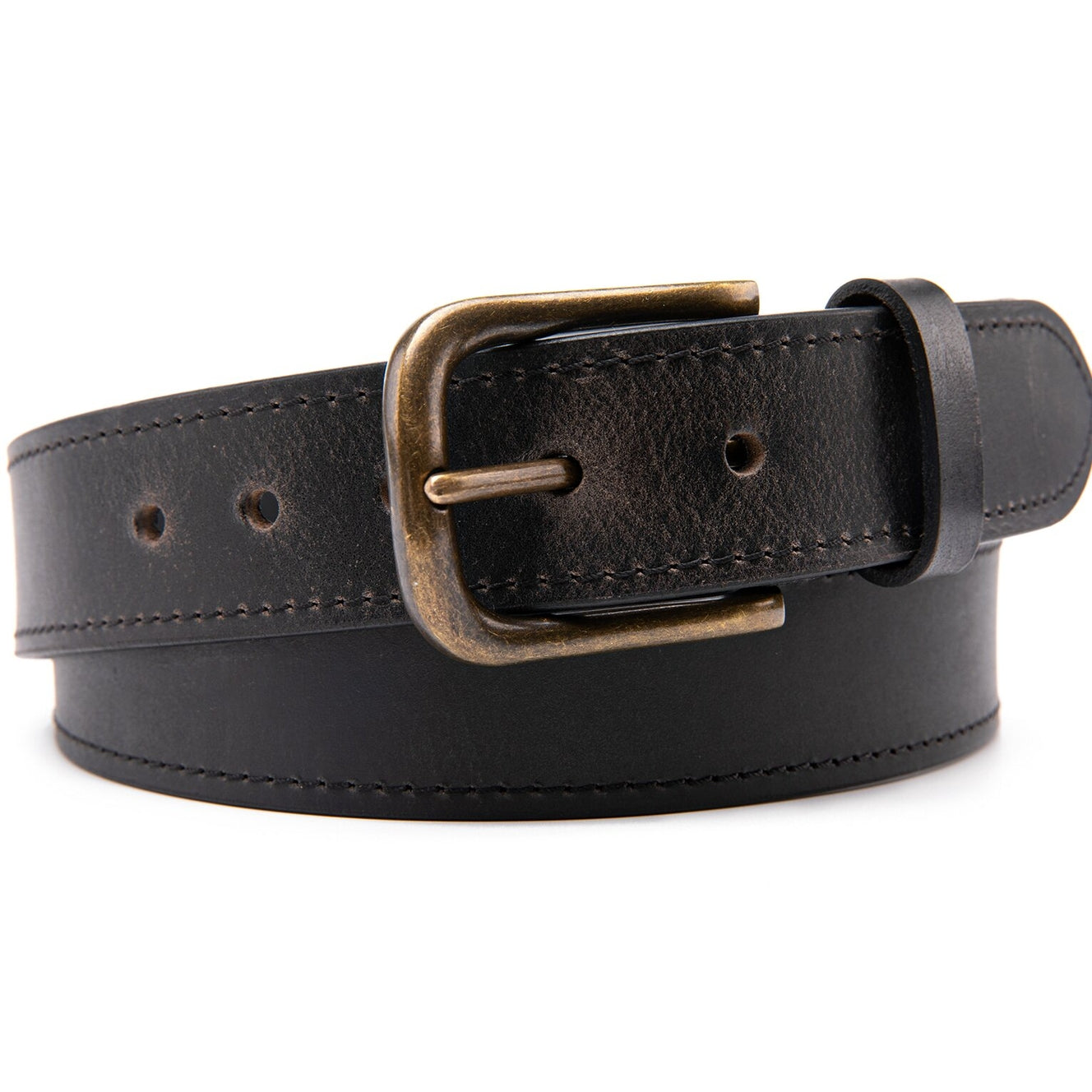 Top Grain Leather Belts - Black, Cognac, Tobacco
