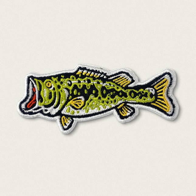 Large Mouth Patch Iron-On Patch