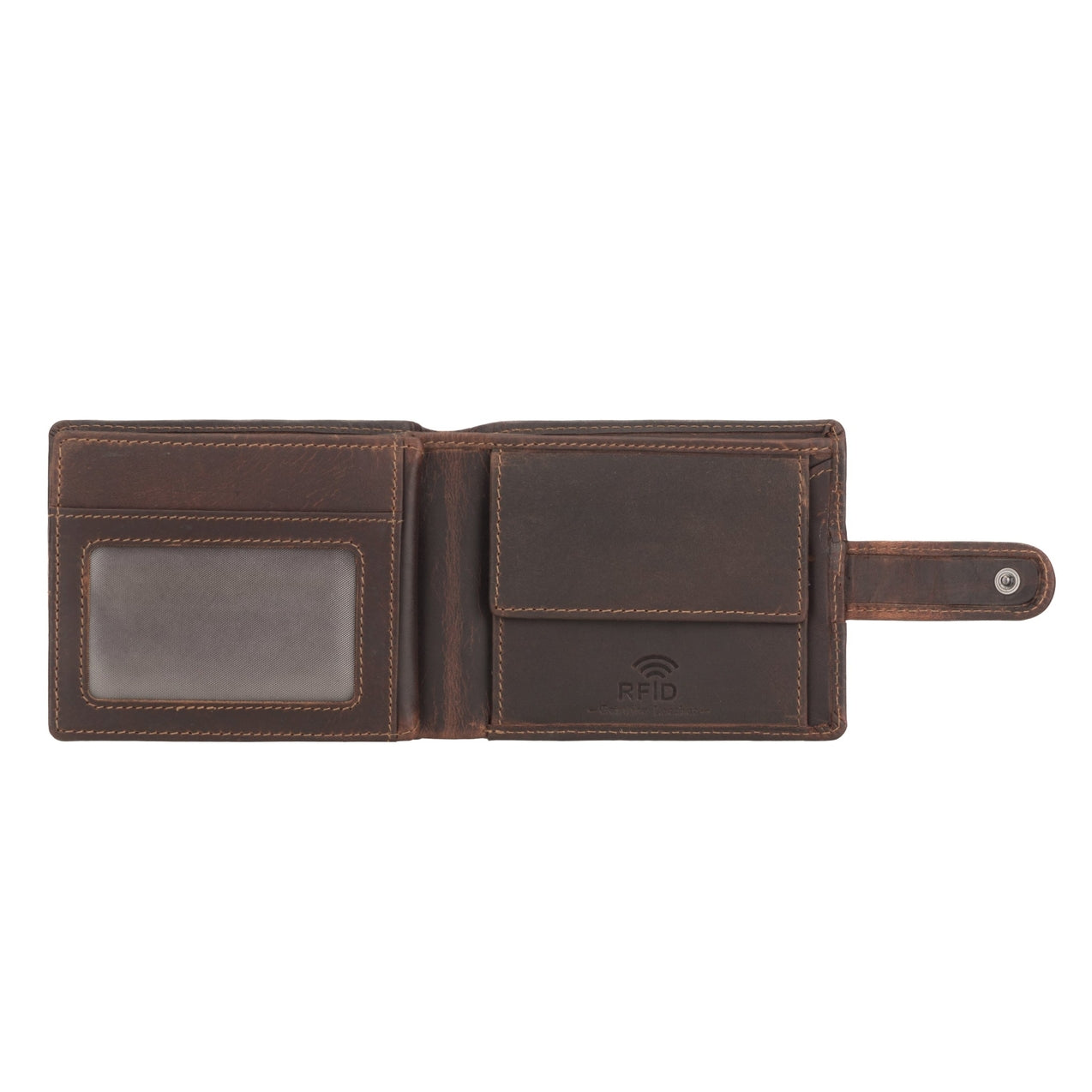 Phoenix Clip Wallet - Chestnut