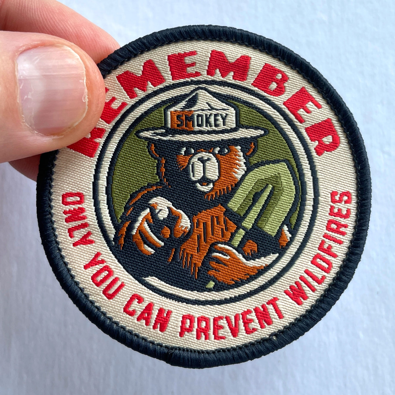 "Remember Only You" Officially Licensed Smokey Bear Patch
