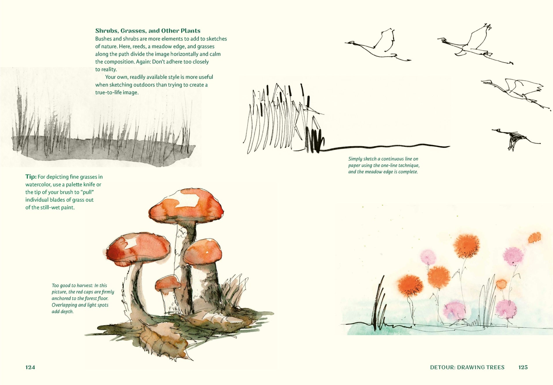 Sketching Outside