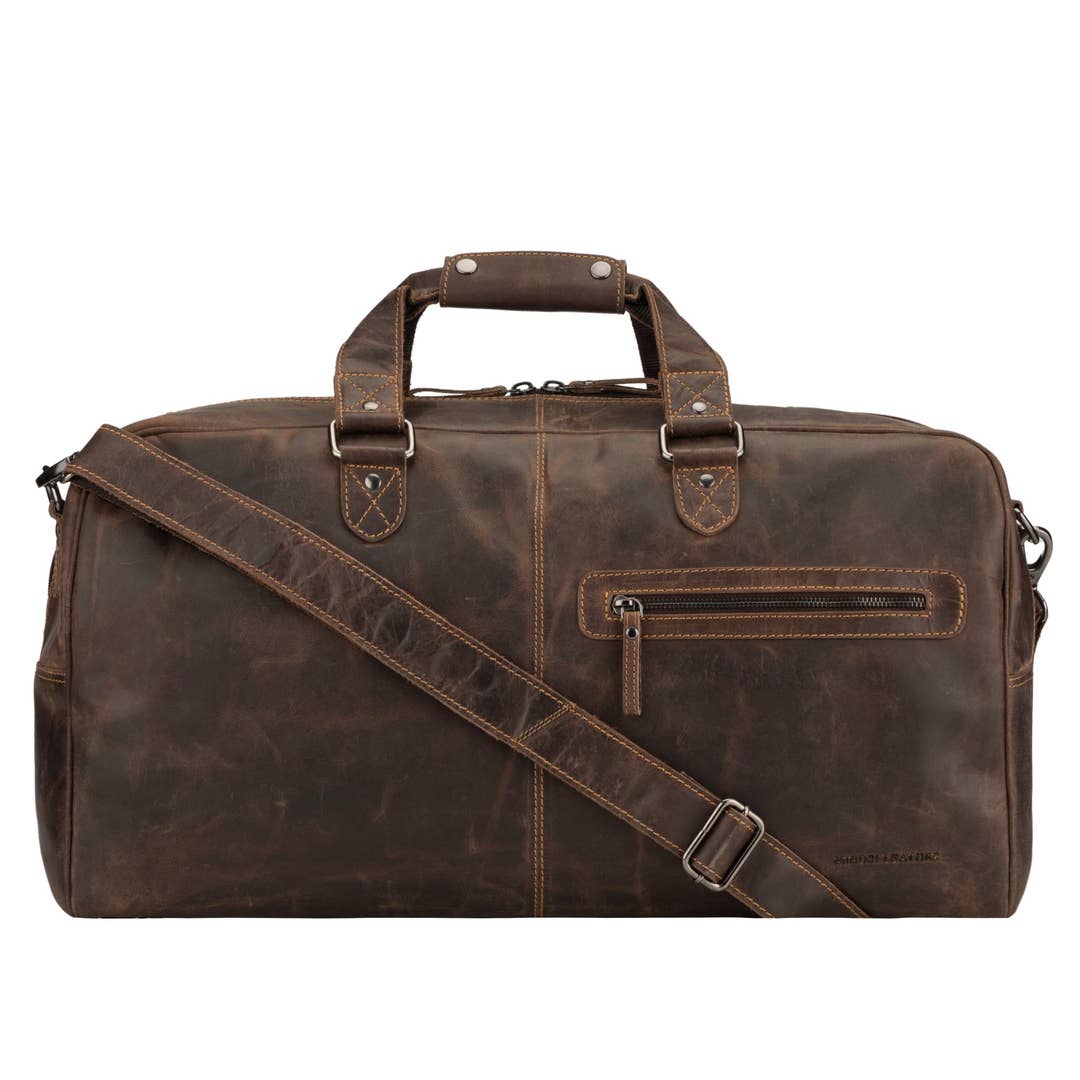 Hudson Leather Duffle Bag