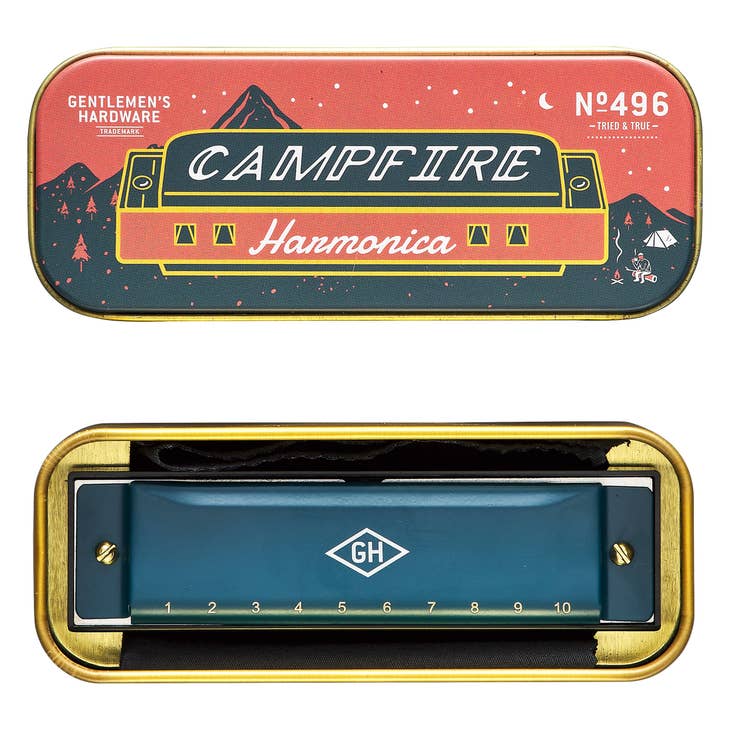 Gentlemen's Hardware Campfire Harmonica From Everywearonline.com