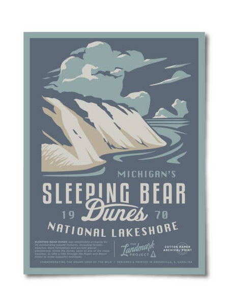 The Landmark Project Sleeping Bear Dunes Poster From Everywearonline.com