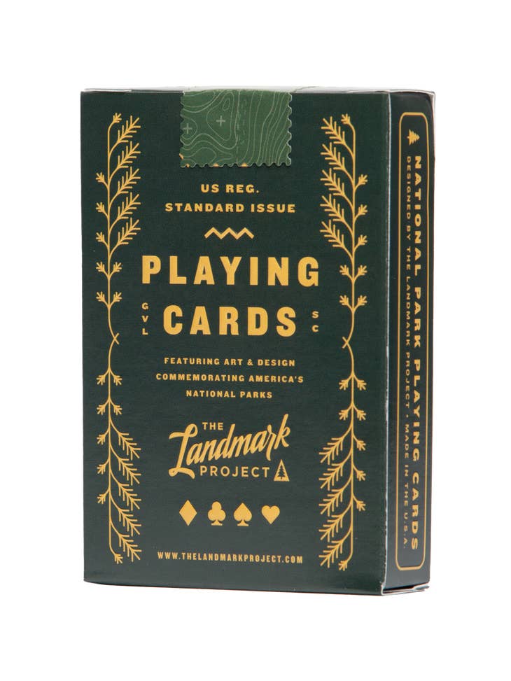 The Landmark Project National Park Playing Cards From Everywearonline.com