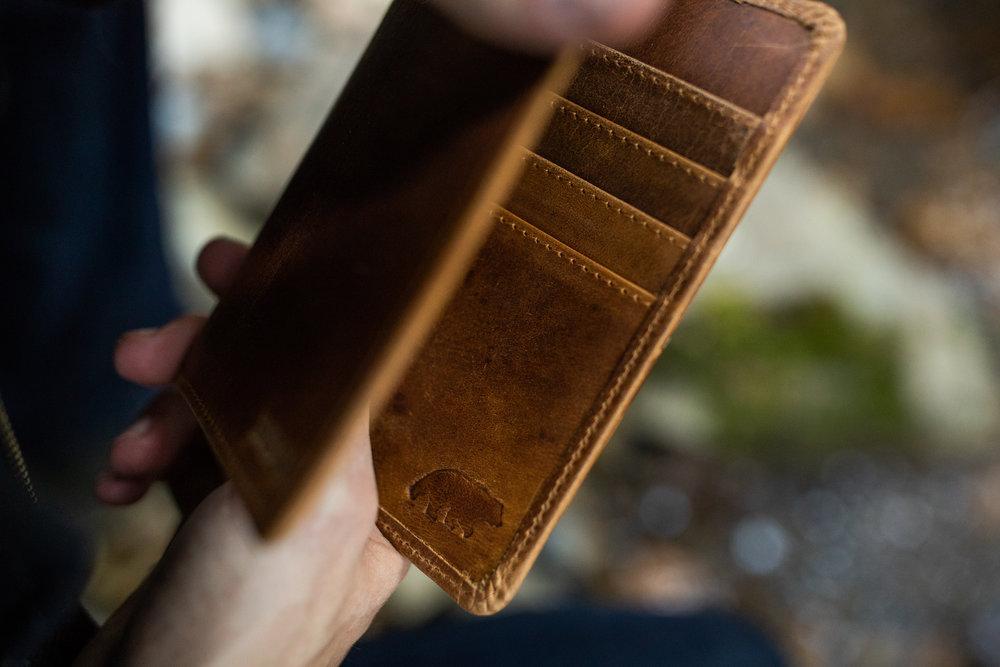 Kodiak Leather Buffalo Leather Passport Cover From Everywearonline.com