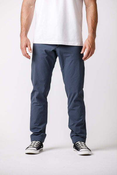 Western Rise Evolution Pant Classic Fit In Blue / Grey From Everywearonline.com