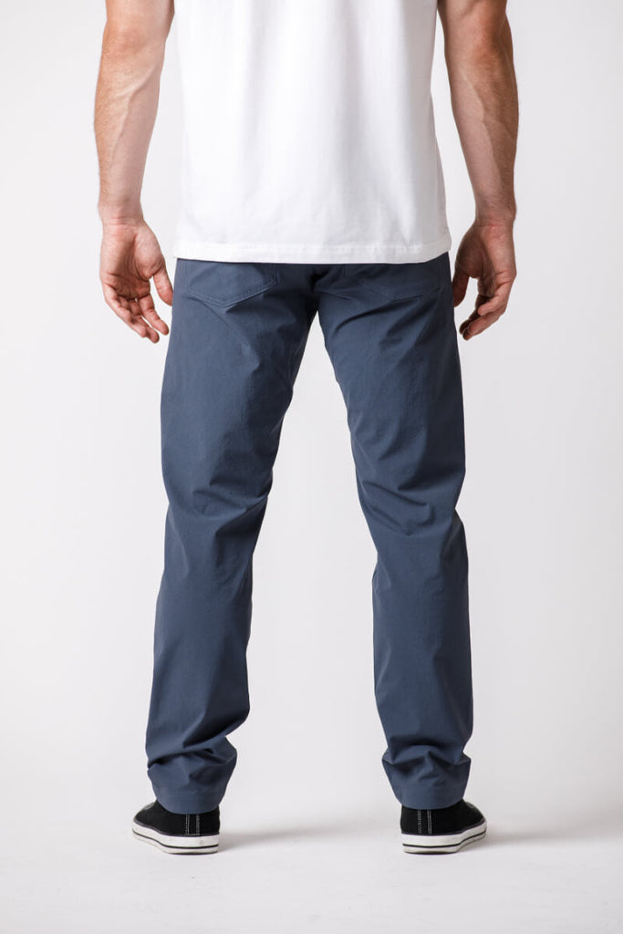 Western Rise Evolution Pant Classic Fit In Blue / Grey From Everywearonline.com