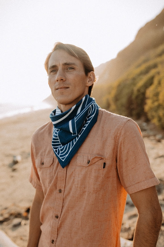"Breaking Waves" Bandana
