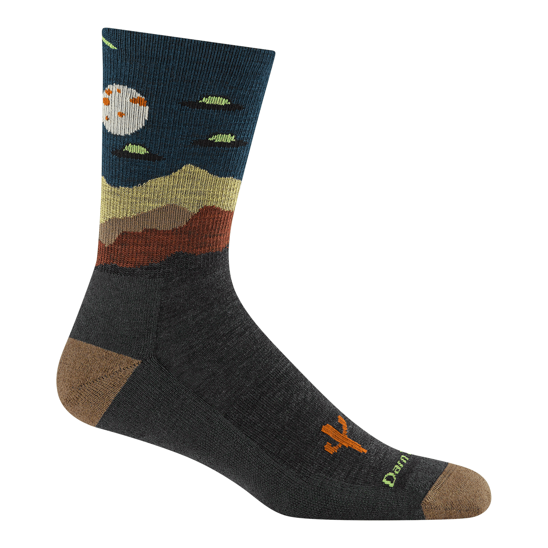Spaced Out Micro Crew Lightweight Hiking Socks