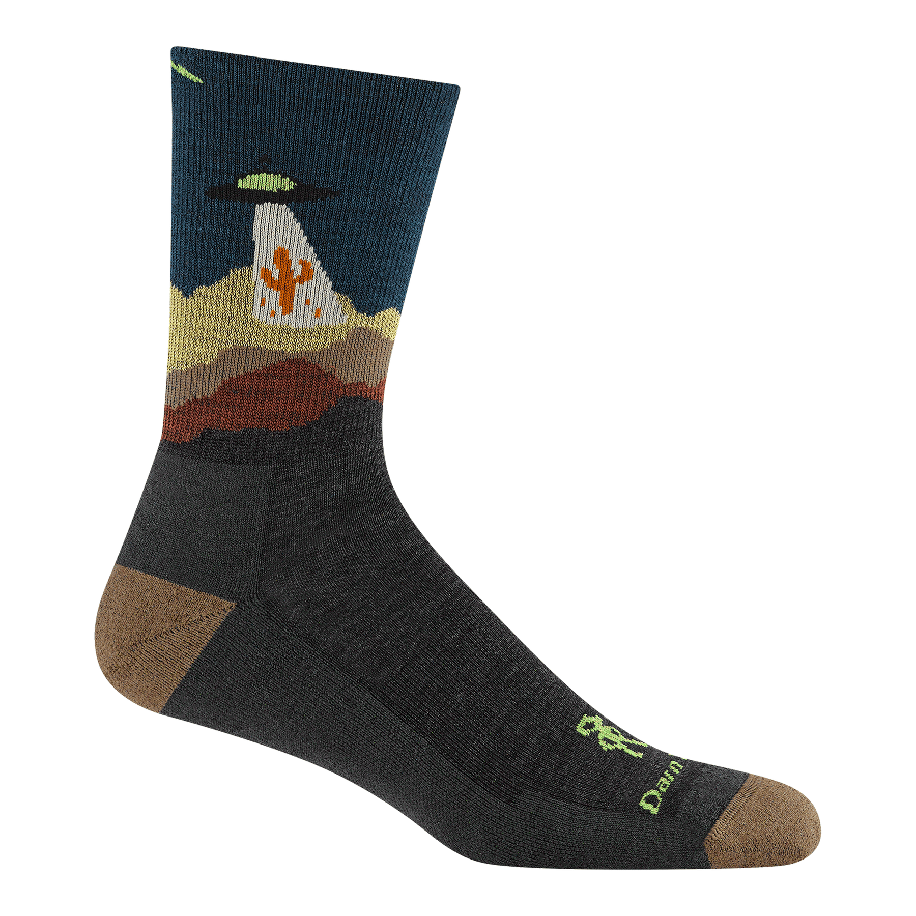 Spaced Out Micro Crew Lightweight Hiking Socks