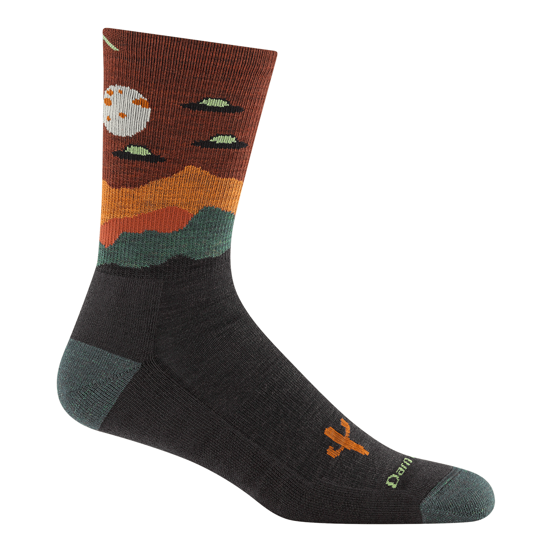 Spaced Out Micro Crew Lightweight Hiking Socks