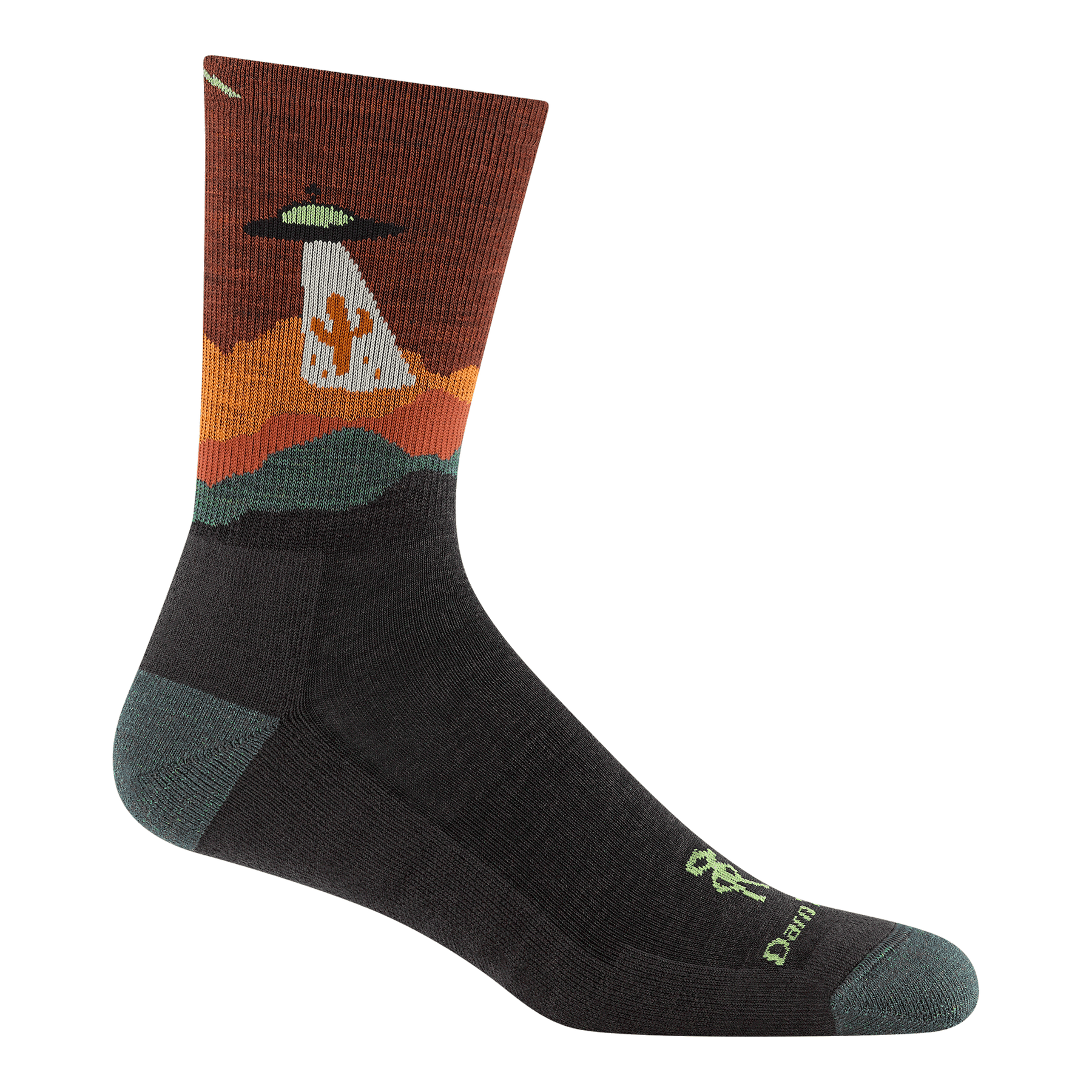 Spaced Out Micro Crew Lightweight Hiking Socks