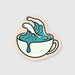 Coffee Wave Sticker