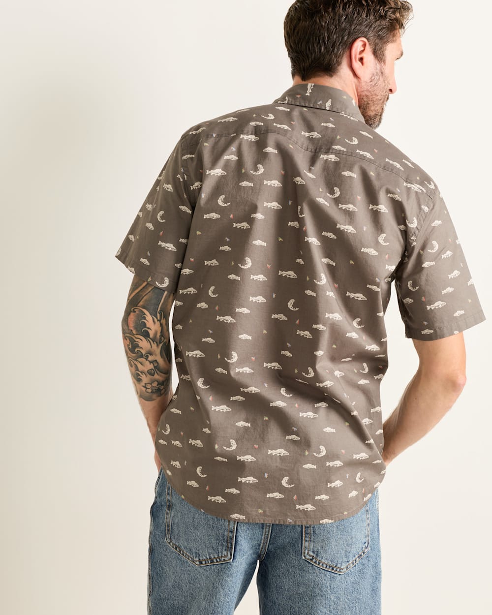 Short Sleeve Shoreline Cotton Shirt