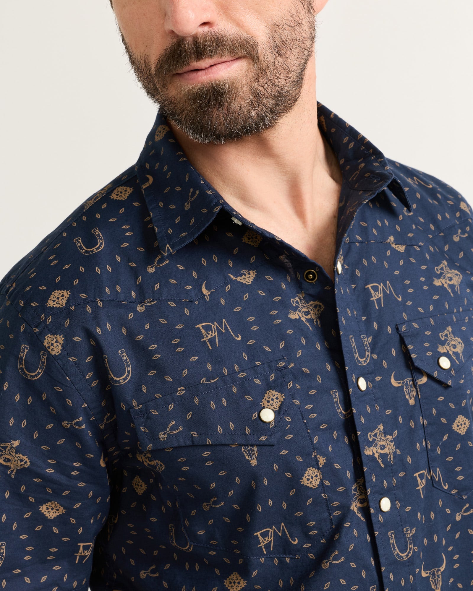 Short-Sleeve Laramie Snap-Front Shirt