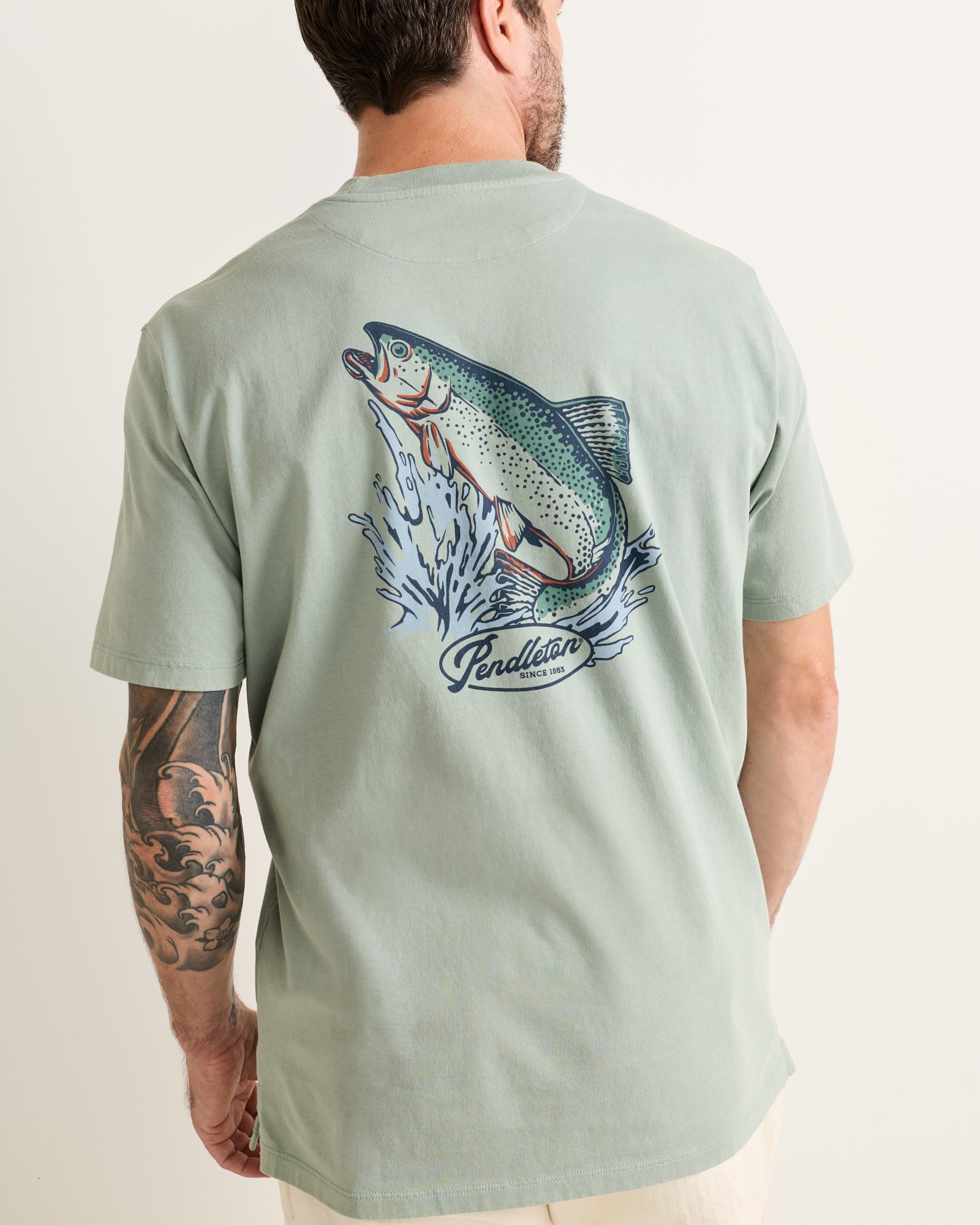Deschutes Salmon Graphic Tee