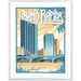 The Mighty Mitten Grand Rapids Travel Art Print From Everywearonline.com