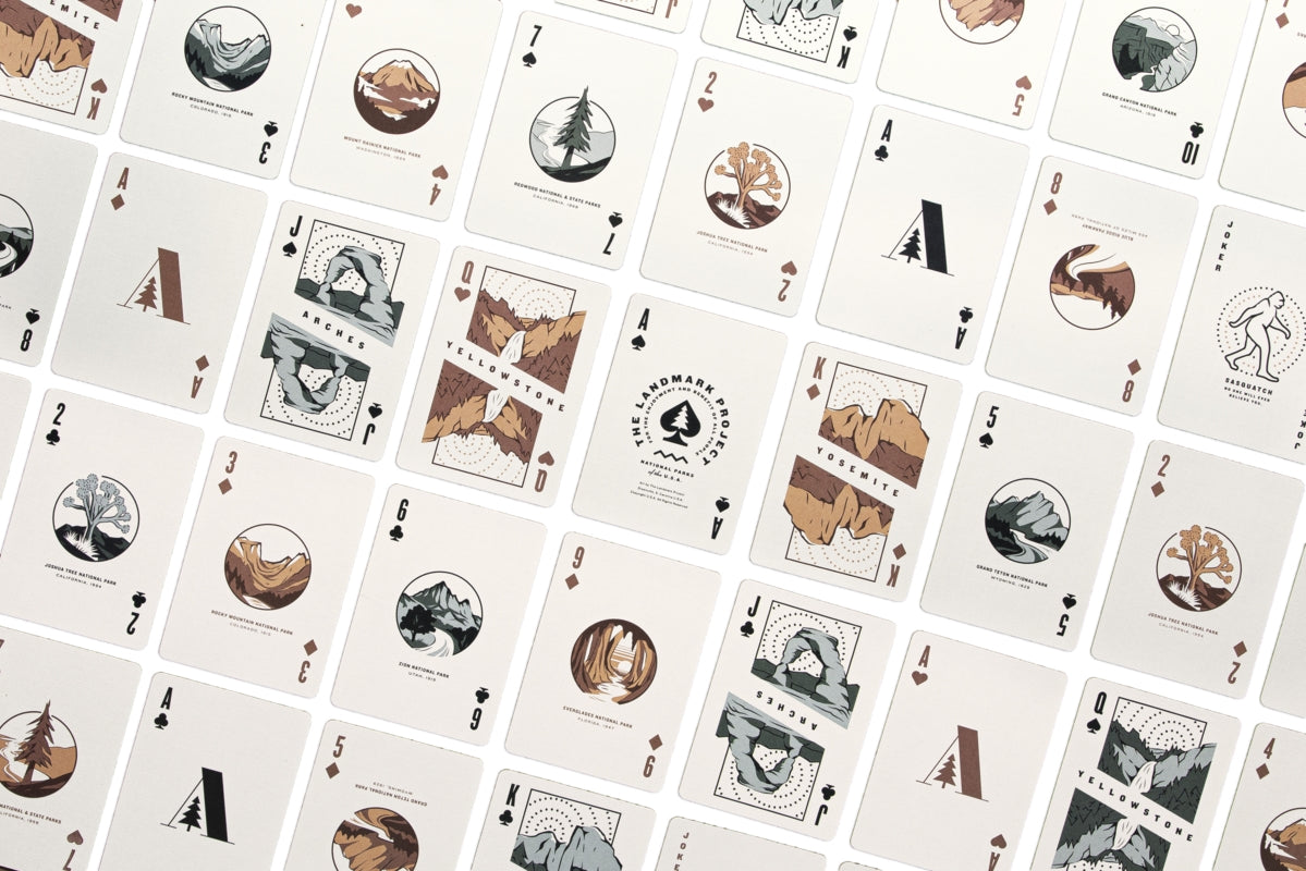 National Parks Playing Cards