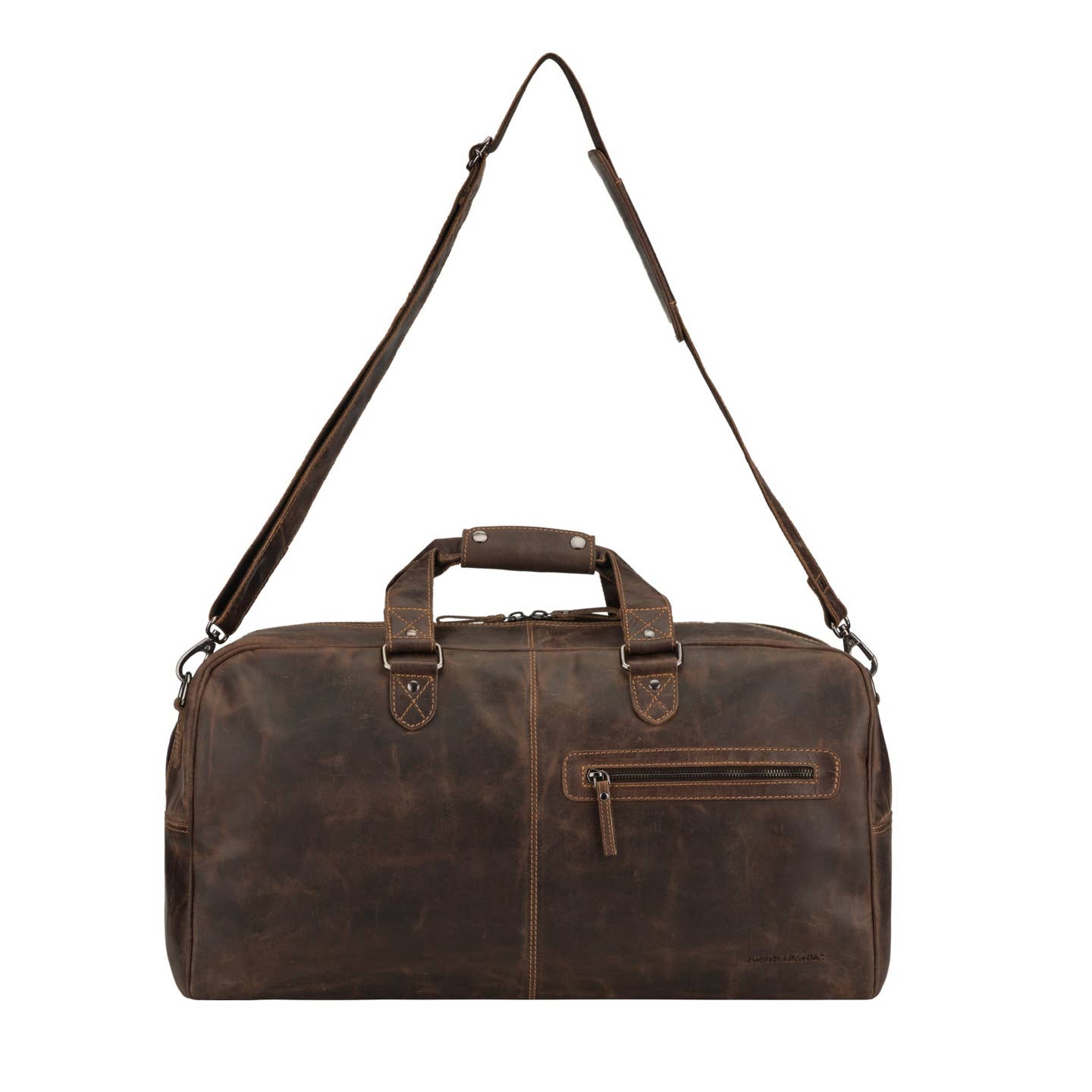 Hudson Leather Duffle Bag