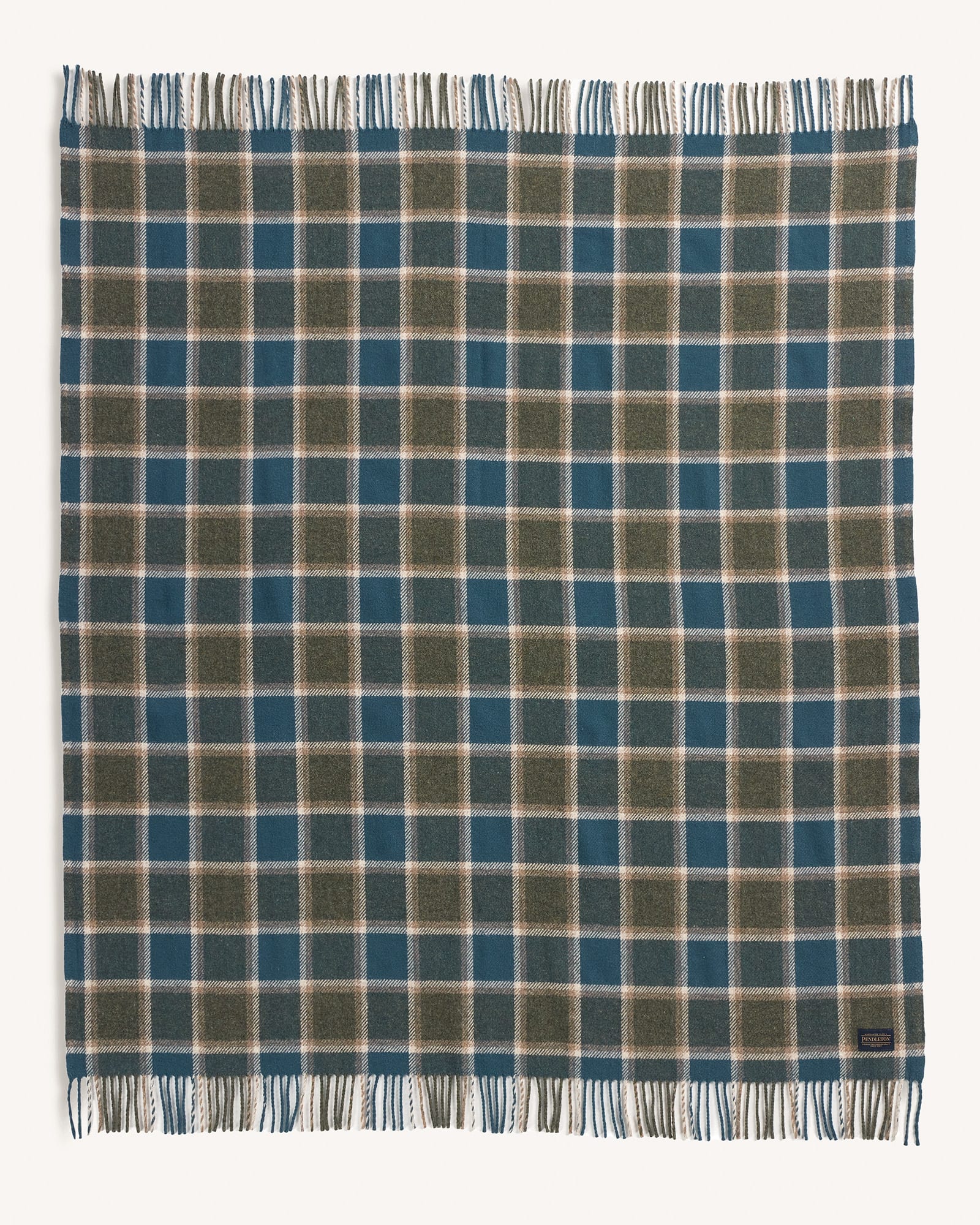 Pendleton Eco-Wise Wool Fringe Throw