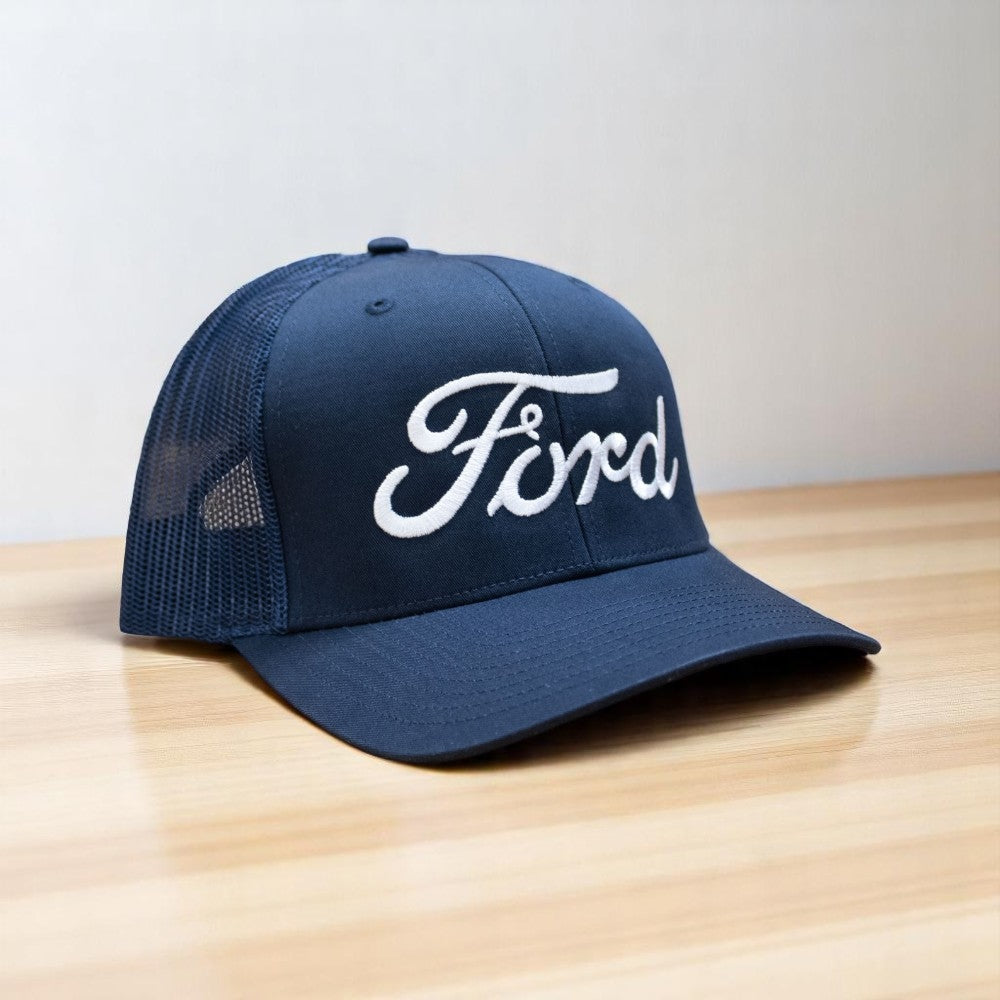 Ford Script Logo Trucker Hat