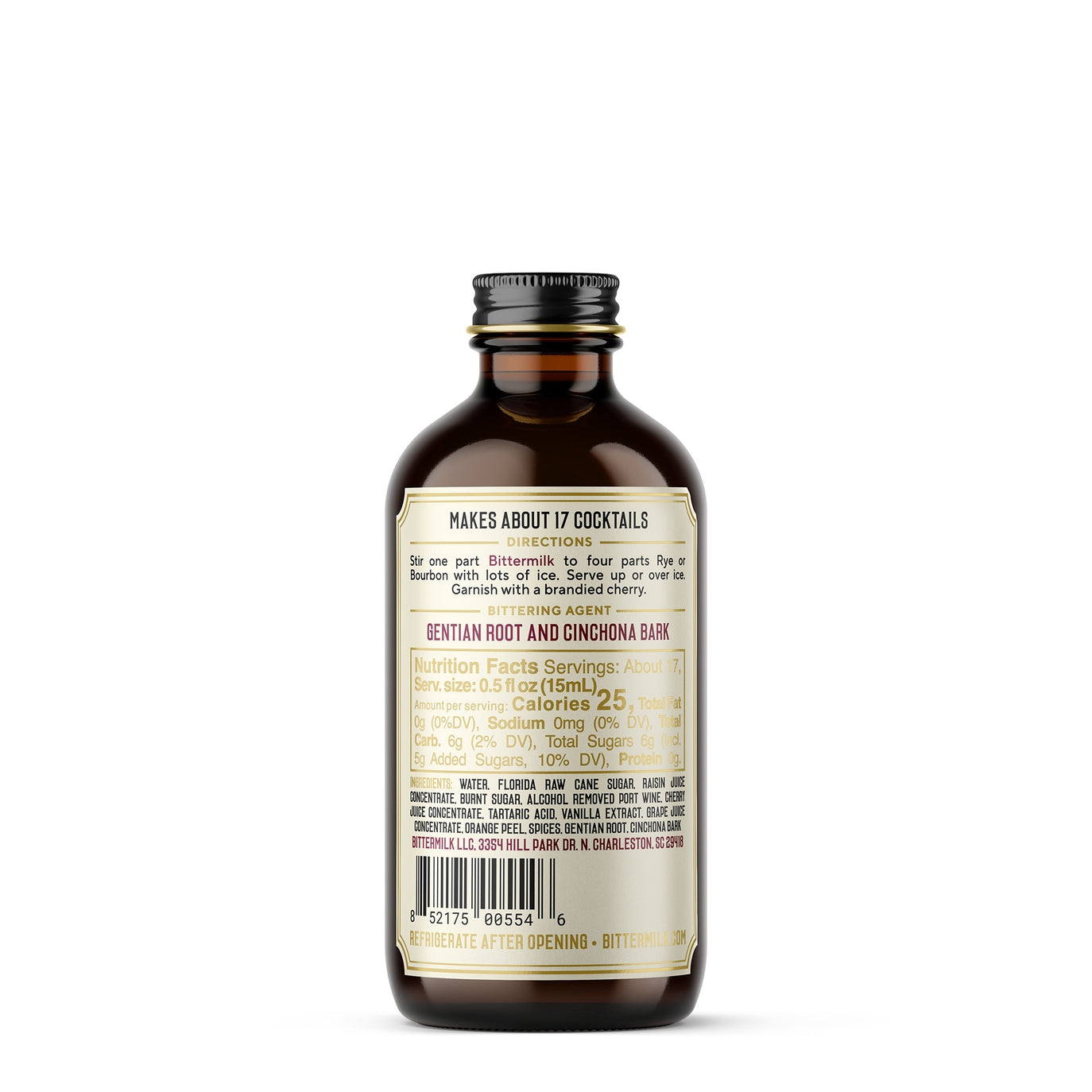 Bourbon Barrel Aged Manhattan Cocktail Mixer
