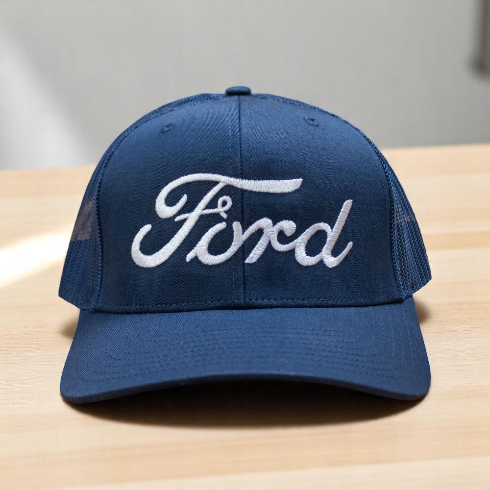 Ford Script Logo Trucker Hat