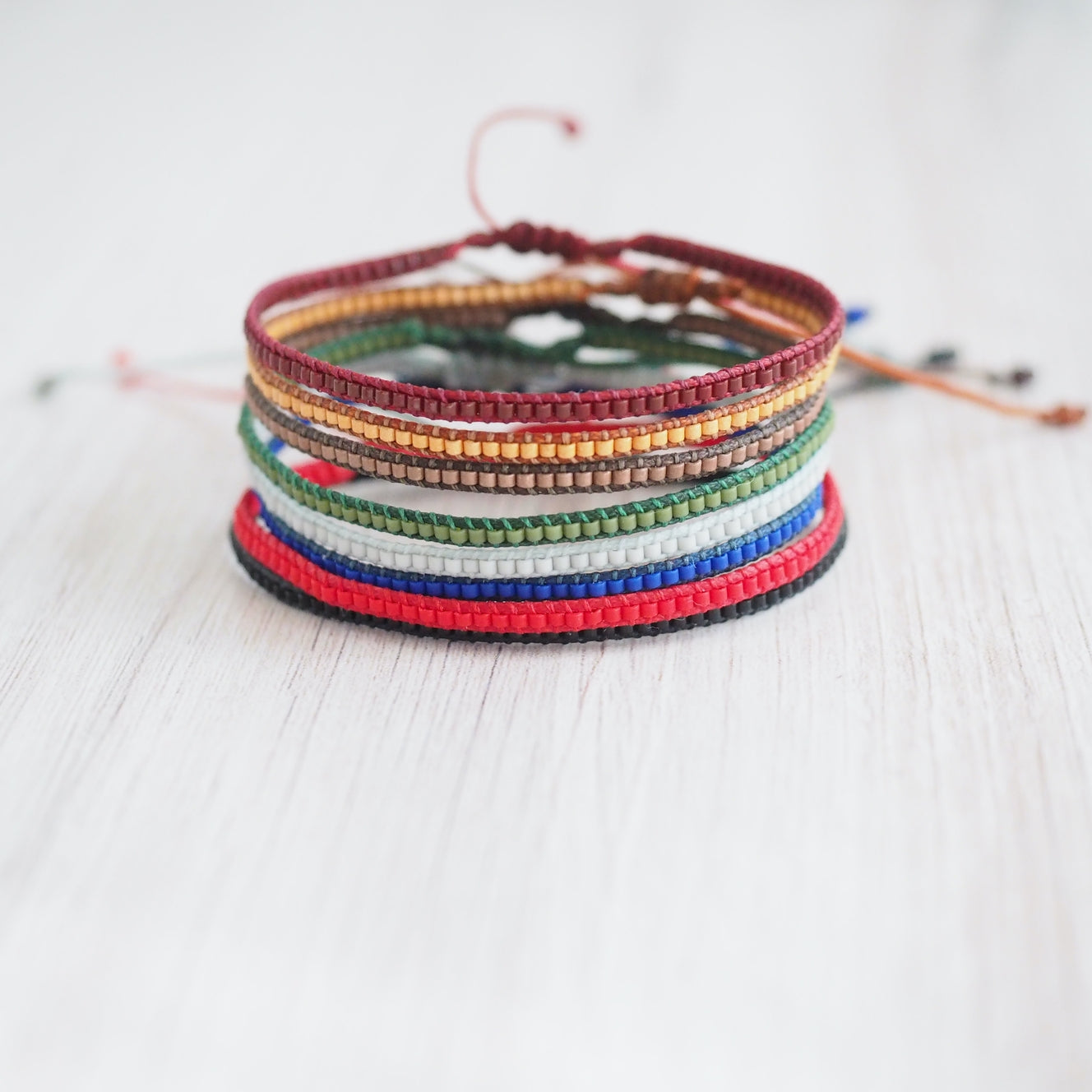 Miyuki Thin Minimalist Bracelet