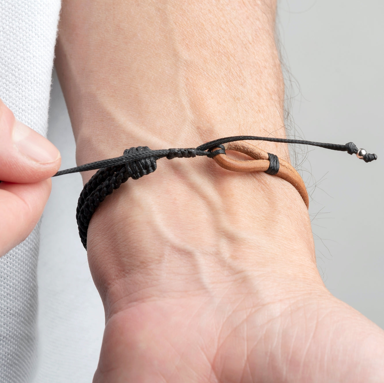 Nautical Rope Leather Bracelet