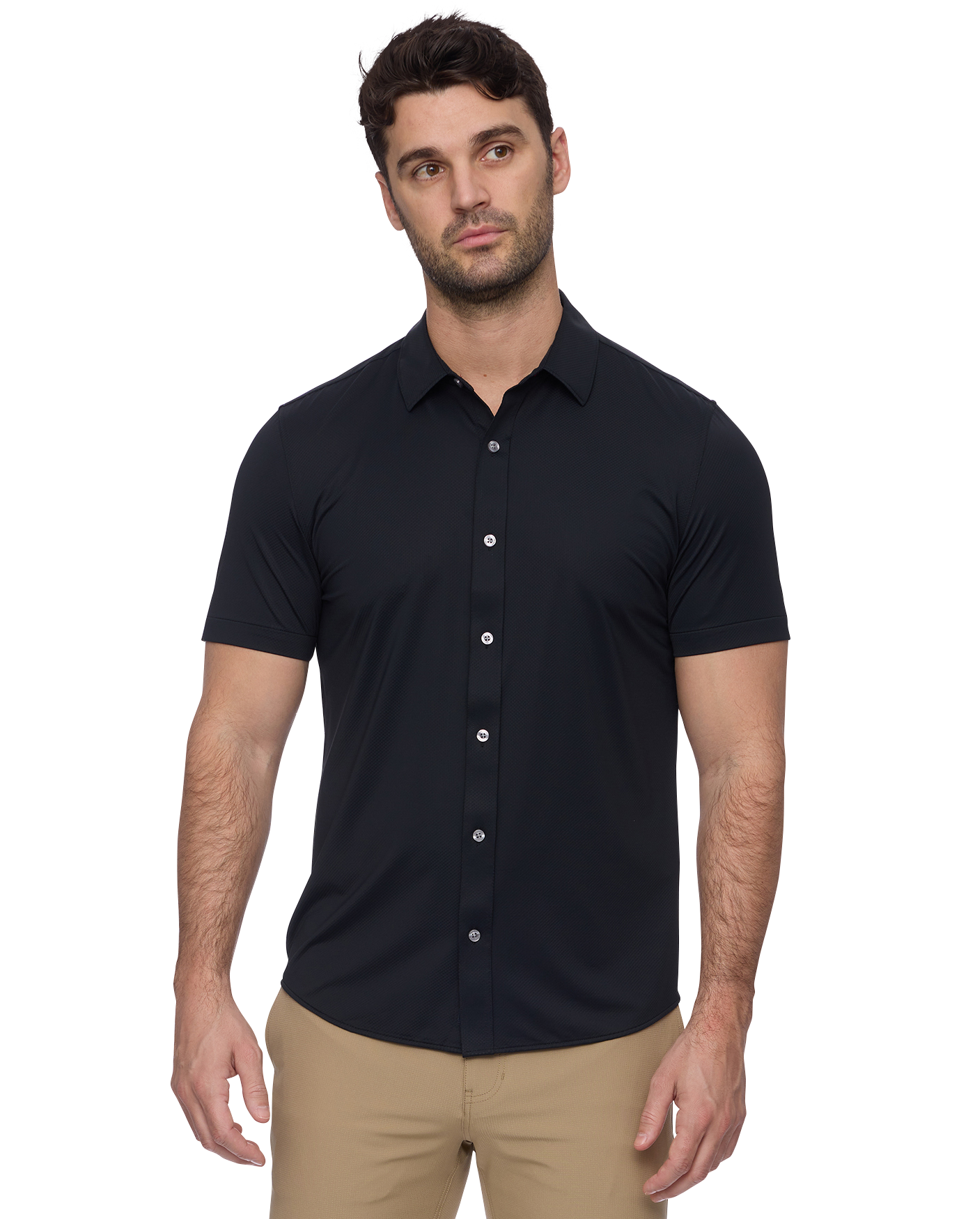 Madeflex Journey Stretch SS Shirt - Black