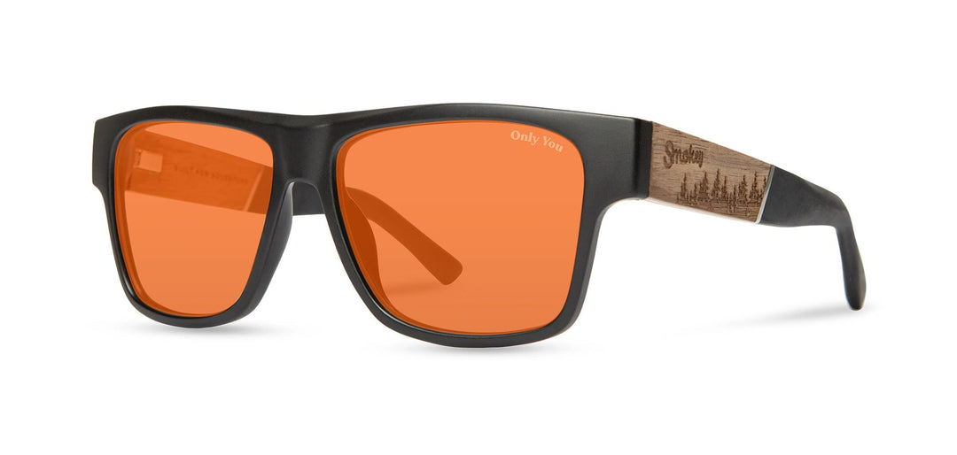 Cliff - Smokey Bear Edition Sunglasses - Matte Black