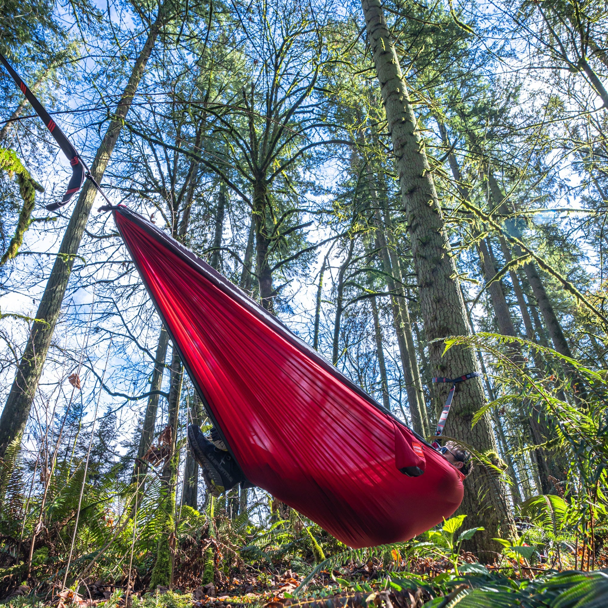 Double Deluxe Hammock with Straps - Grand Trunk