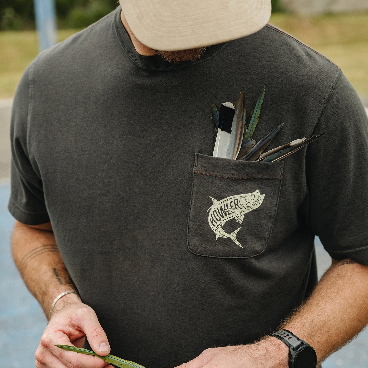 Dancin’ King Cotton Pocket T-Shirt