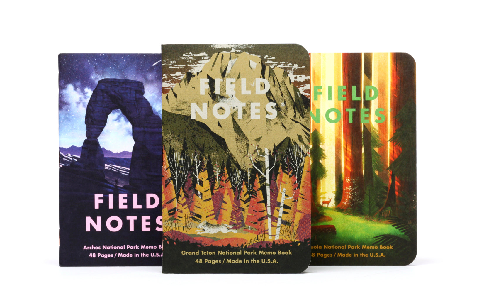 National Park Notebooks 3-Pack