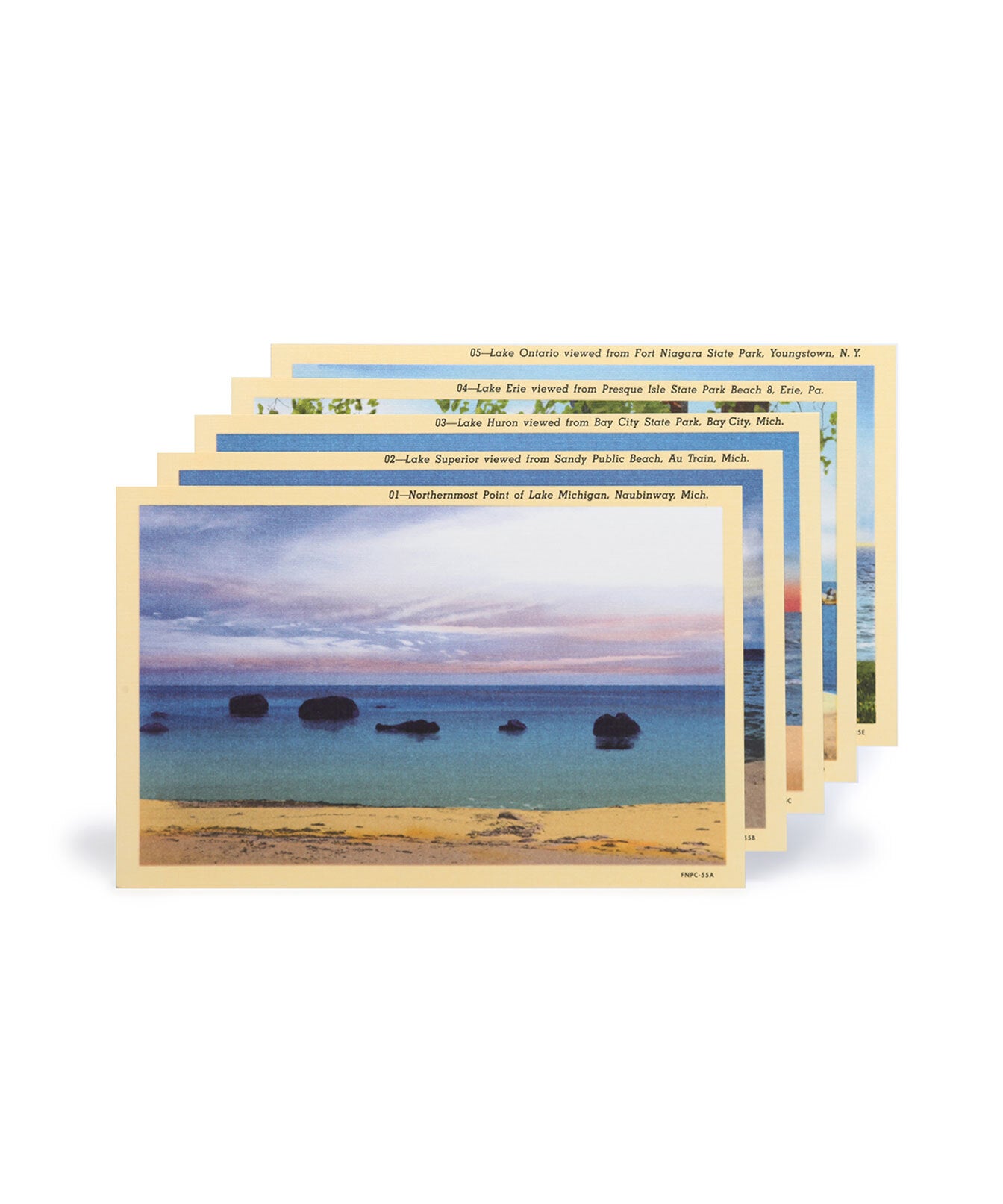 Great Lakes Postcard Set 5-Pack