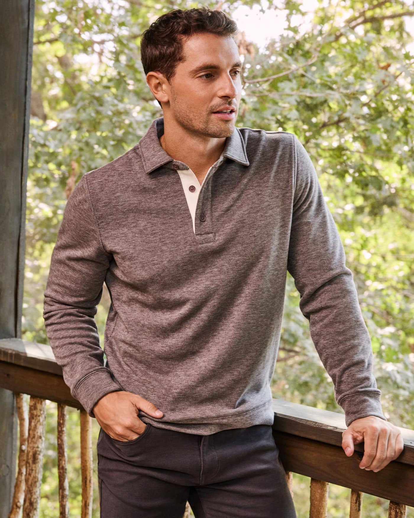 Newton Fleece Polo
