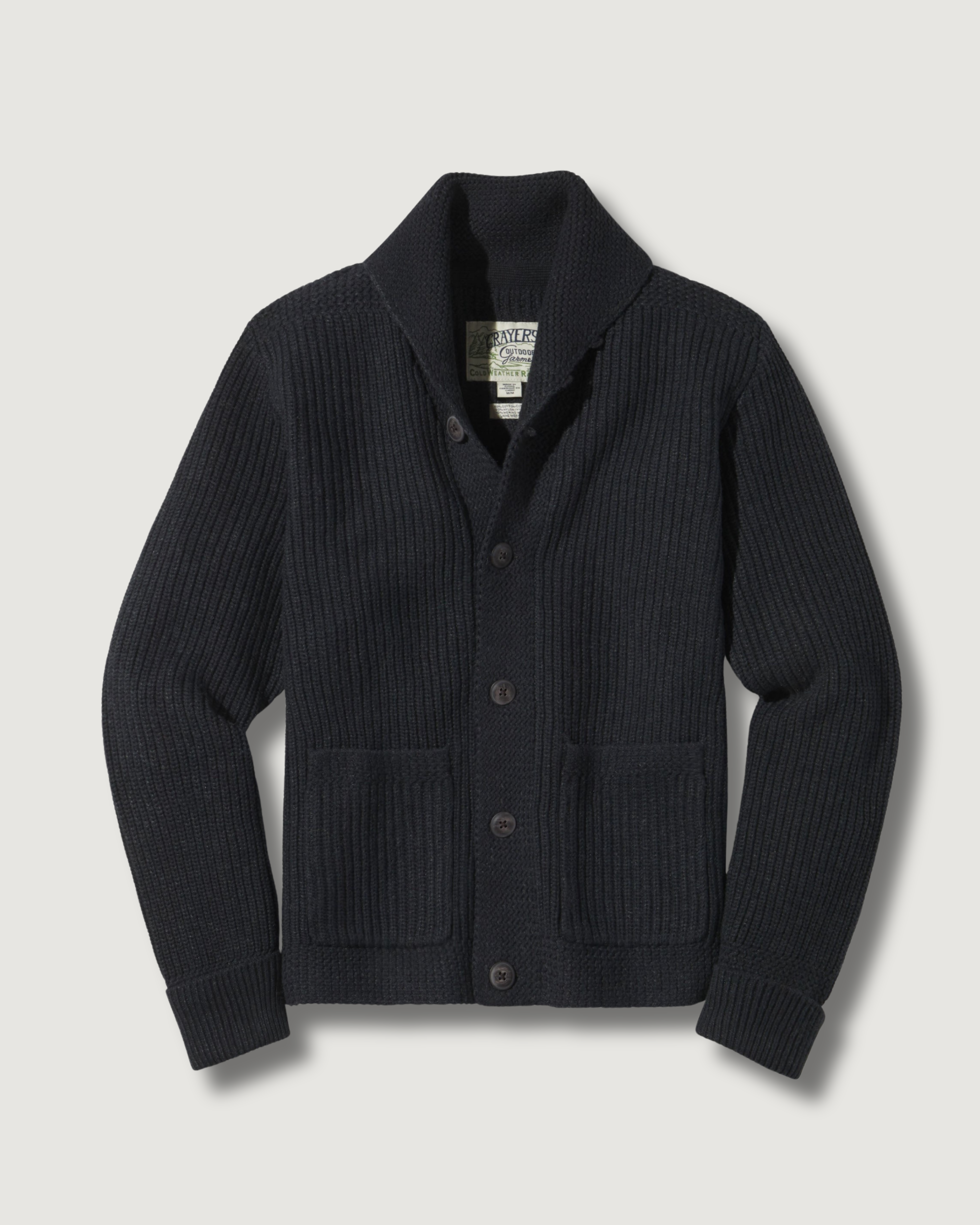 Belmont Plaited Shawl Cardigan