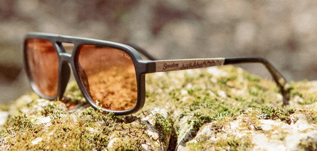 Glacier - Smokey Bear Edition Sunglasses - Matte Black