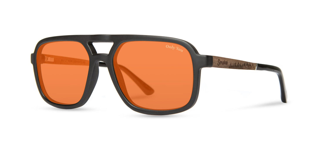 Glacier - Smokey Bear Edition Sunglasses - Matte Black